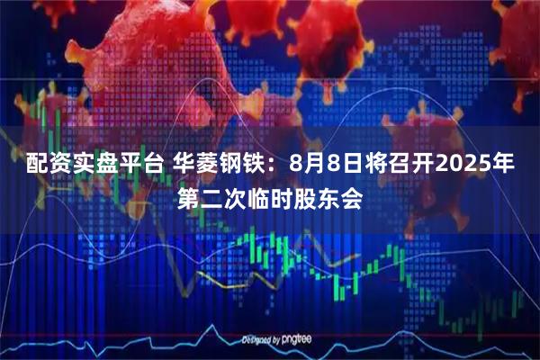 配资实盘平台 华菱钢铁：8月8日将召开2025年第二次临时股东会