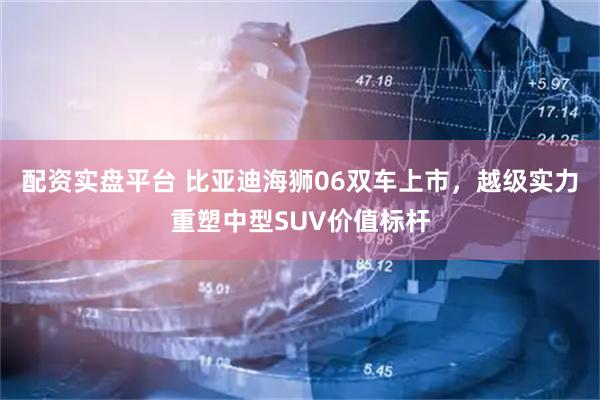 配资实盘平台 比亚迪海狮06双车上市，越级实力重塑中型SUV价值标杆